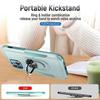 For iPhone 14 Plus Ring Kickstand Heavy Duty Shockproof Phone Case