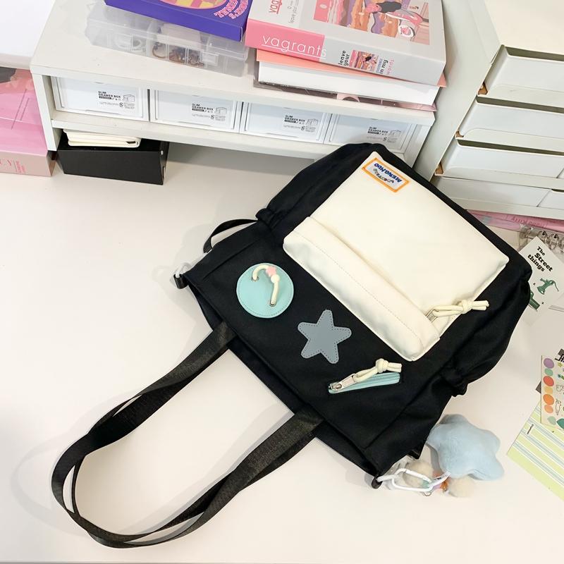 Сумка через плечо женская сумка большой вместимости сумка для школьников сумка — фото 8