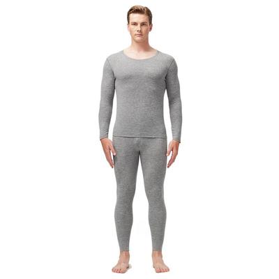 Maoren Men's Seamless Fleece-Lined Thermal Underwear Set HSL25001