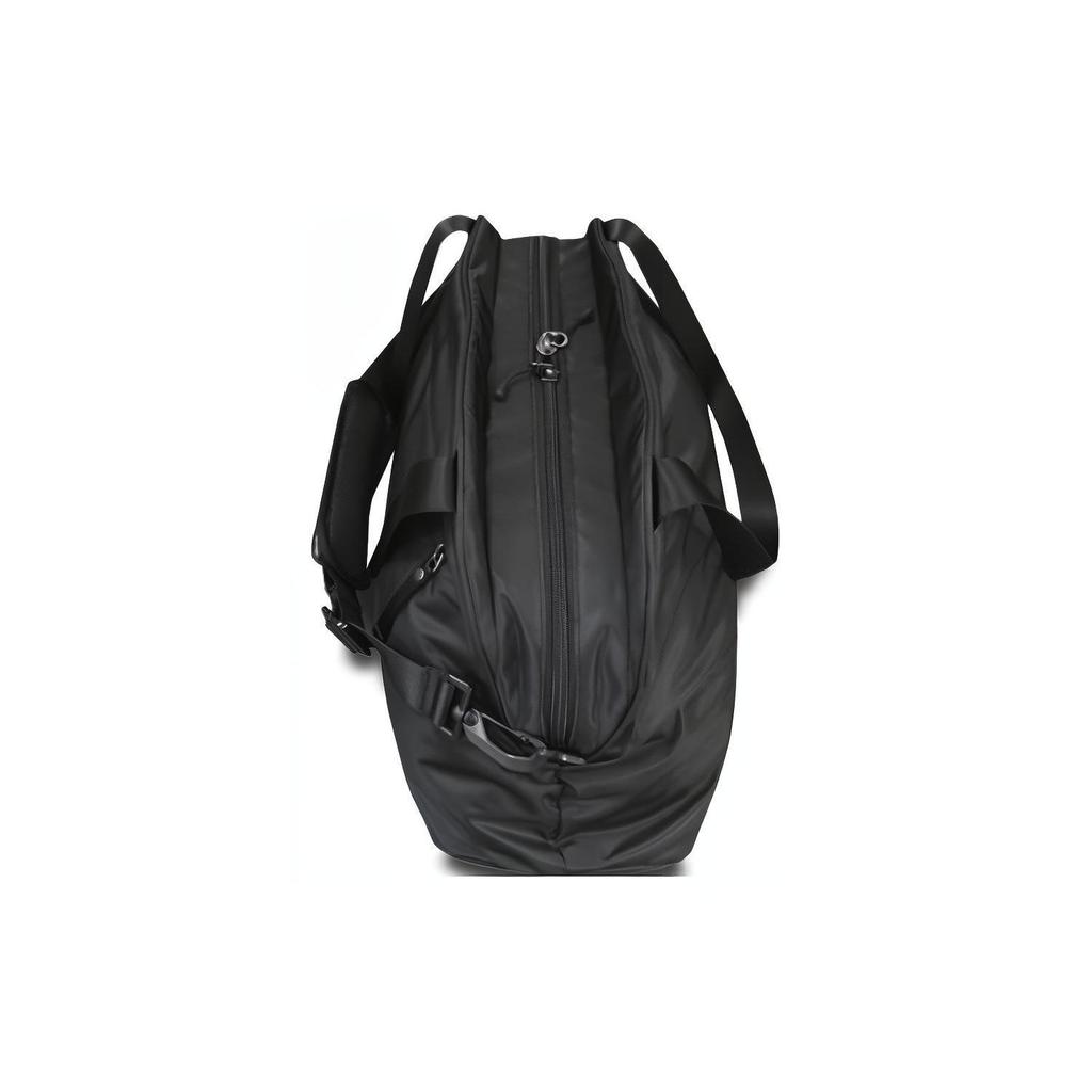 Nike Logo Adjustable Shoulder Strap Polyester Travel Bag Unisex Gym Bag Black BZ9808-010