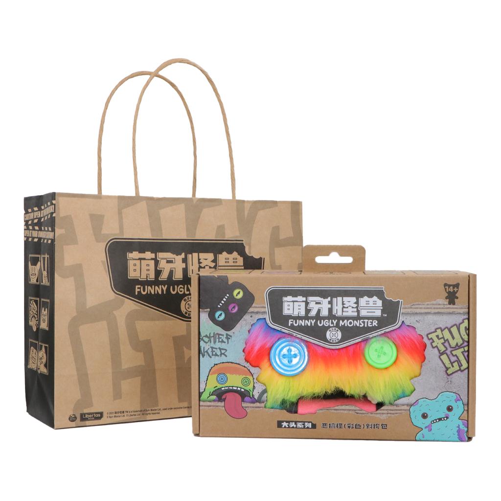 Borsa a tracolla Fuggler originale Peluche Giocattoli LORD ORECCHIE LUNGHE ALIENO INFASTIDITO OOGAH BOOGAH Peluche Bambole Borsa a spalla Regali