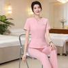 Women's V-Neck Beauty Salon & Jewelry Store Professional Summer Uniform Dress