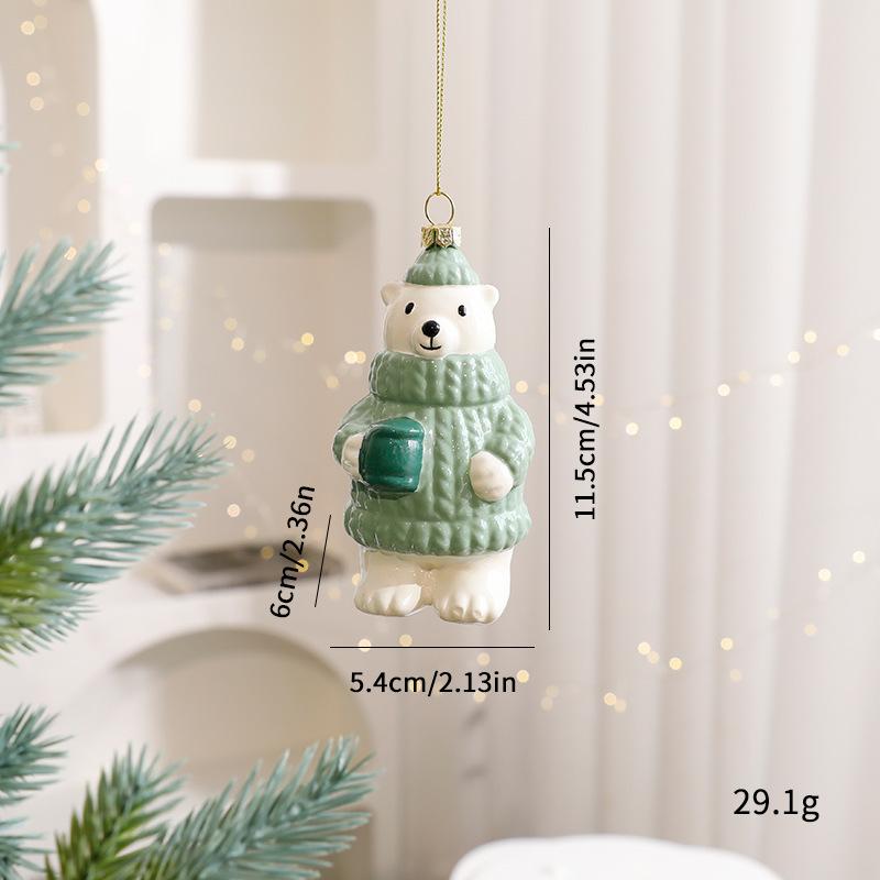 2025 New Christmas Ornaments Set Santa Claus & Novelty Ball Hanging Pendants for Xmas Tree Decor Home Party Decoration