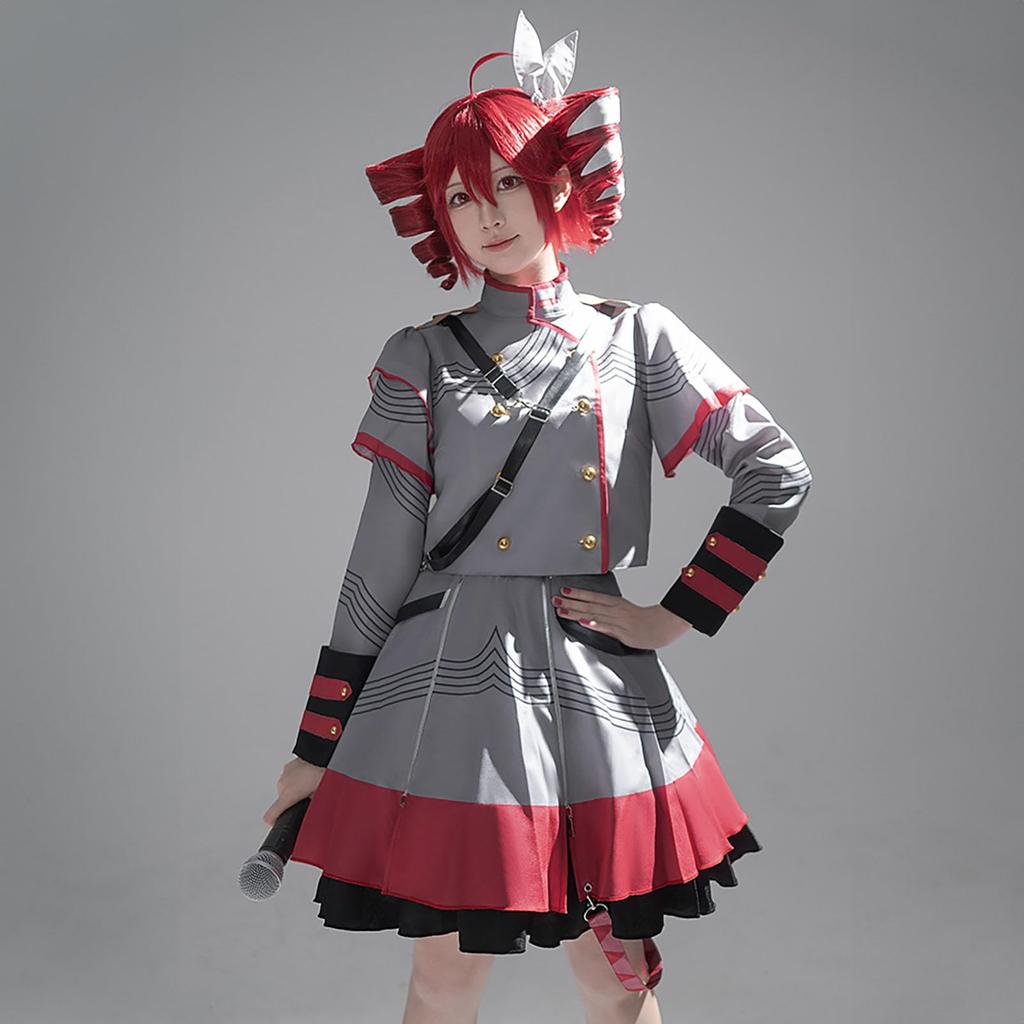 Teto Juane Cosplay Vocaloid Halloween Costume Virtual [milky Time] Women's