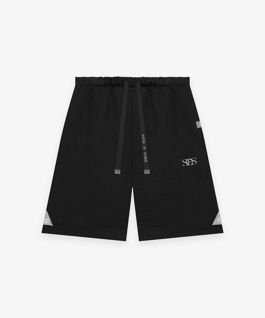 Saundeuobeuseonlaijeu French Terry Sweat Shorts Black