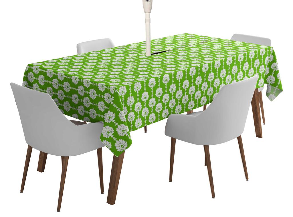 Vargottam Indoor Outdoor  Tablecloth  58x102 Inch  Rectangle  Tablecloth Waterproof Patio  Table  Cloths- Spring Summer