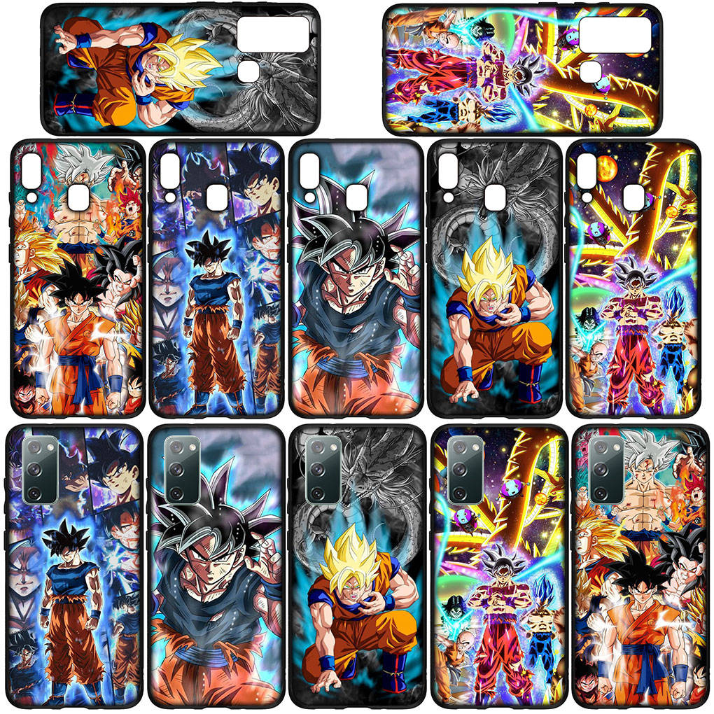 For iPhone 16 15 Xiaomi Redmi Note 14 13 12 11 Pro Max 16e Samsung Galaxy S25 S24 S23 Moto OPPO Huawei Cartoon Goku Dragon Ball DragonBall Phone Case