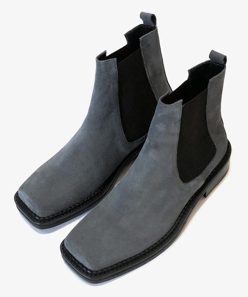 Joenshoe Kleine Square Chelsea Boots Grey