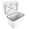 Marine Deck Storage Box Container White Lockable Built in Waterproof Lightweight Fishing Tackle Box Boat Hatch Cover