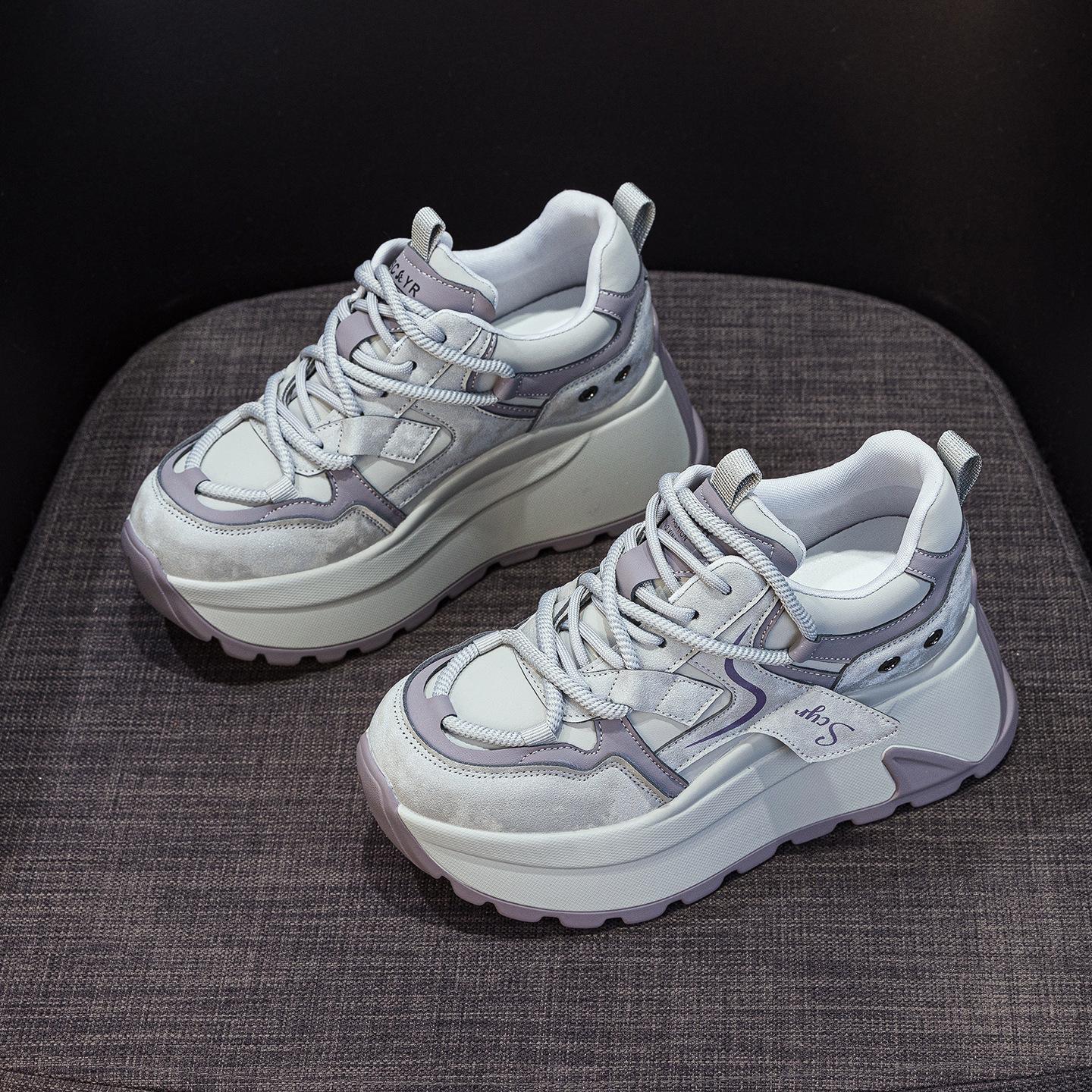 

Small and Thick soled Forrest Gump Shoes for Women 2026 Autumn Women s Shoes Casual Fashion Versatile Dad Shoes Women s Shoes 40