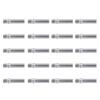 20pcs 50mm Extended Wheels Stud Conversion 12x1.5 To 12x1.5 Screw Adapter Fit for A4 1998‑2008