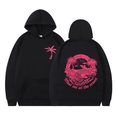Mikiny s potiskem grafiky písmen Podzim Zima Ležérní Fleece Dlouhý rukáv Streetwear Mikiny s kapucí pro muže Ženy