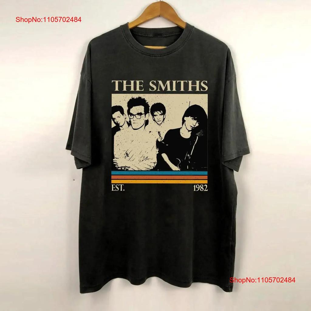 The Smiths T Shirt Album Music Retro Vintage Classic s for him vintage Washed Unisex Casual designer clothes Comfortable