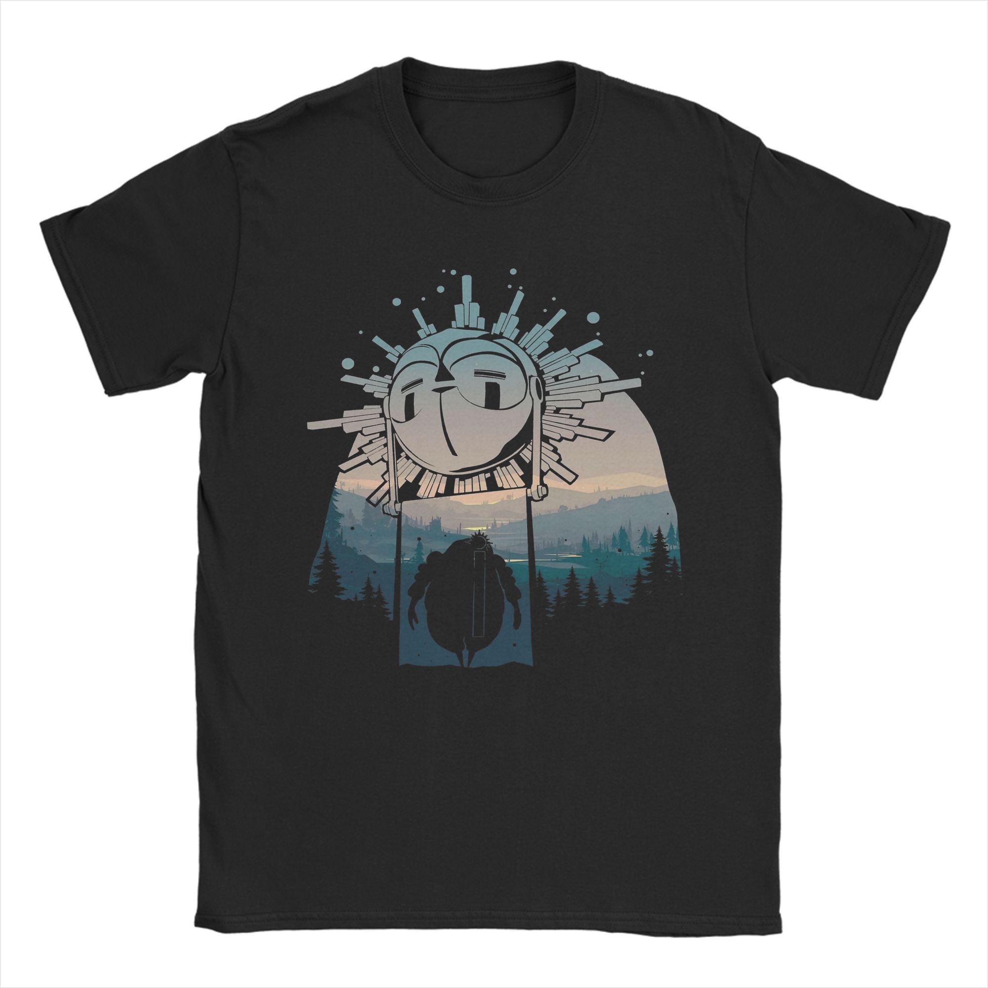 

Clair Obscur Expedition 33 TShirt Unisex Scholar and Mage Expeditioner Lune Cotton Tee Shirt O Neck Short Sleeve T Shirt Clothes L