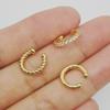 Fashion Delicate Zircon Cute Clip Earrings Buckle Ear Cuff No Piercings Fake Cartilage Ear for Women 2023 Trendy Jewelry Gifts