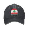 Lebanon Flag Heart Wear Baseball Caps Unisex Daily  Hats Cap Adjustable Sun Cap