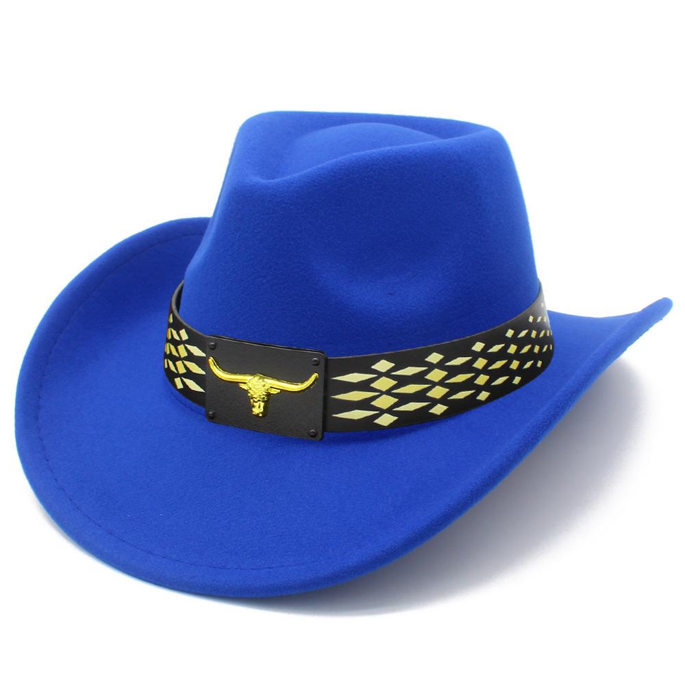 Classic Western Style Cowboy Hat Hard Styling Hat Can Be Worn In All Seasons Outdoor Cycling Travel Visor Versatile Top Hat