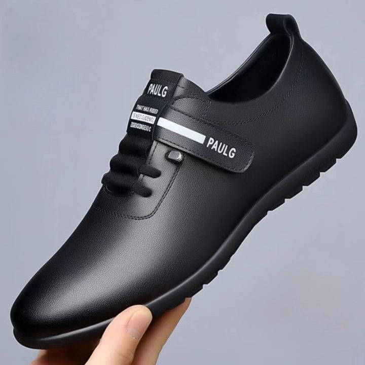 

Модные универсальные мужские удобные кроссовки классическая кожа модный бренд повседневная обувь из коровьей кожи мокасины ручной работы мужская прогулочная обувь 44 чёрный