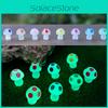 Colorful Luminous Mushroom Resin Ornaments Cartoon Garden Decor Accessories Wholesale