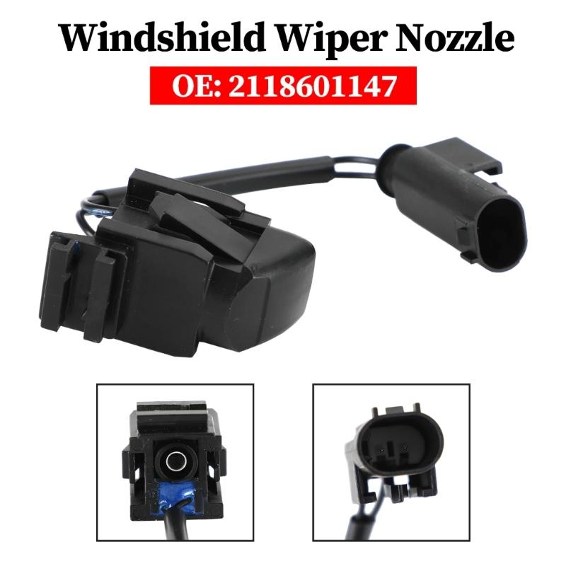 Windshield Wiper Nozzle Replacement Window Cleaner Nozzle A2118601147 2118601147 for W203 W208 W209 W219 CL203 C219