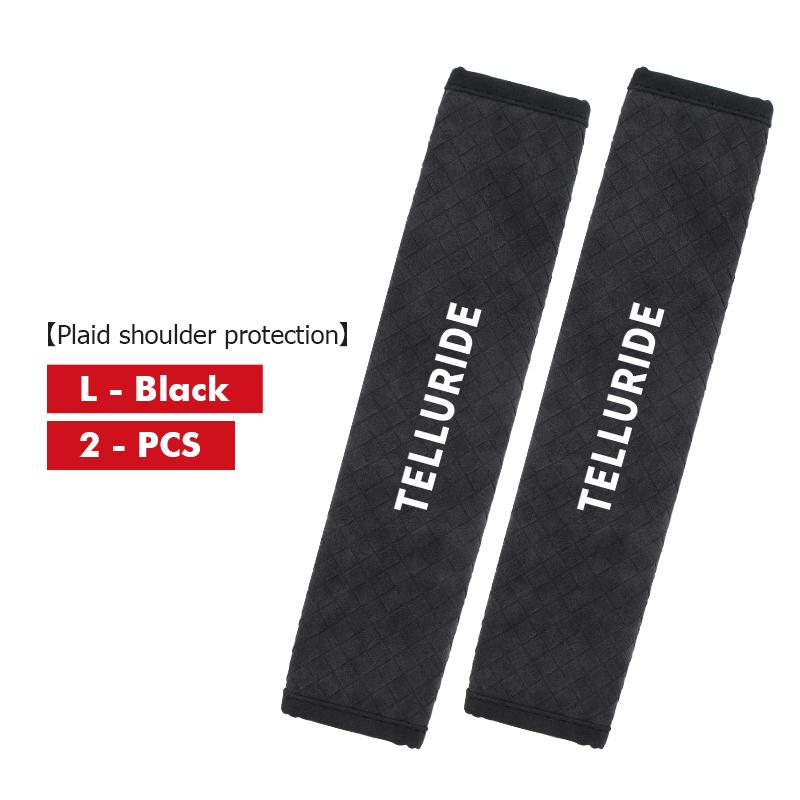 AANO1 Car Styling Seatbelt Shoulder Pad Safety Shoulder Protector Cover For KIA Venga Sedona Forte Stonic Picanto Sorento Stinger