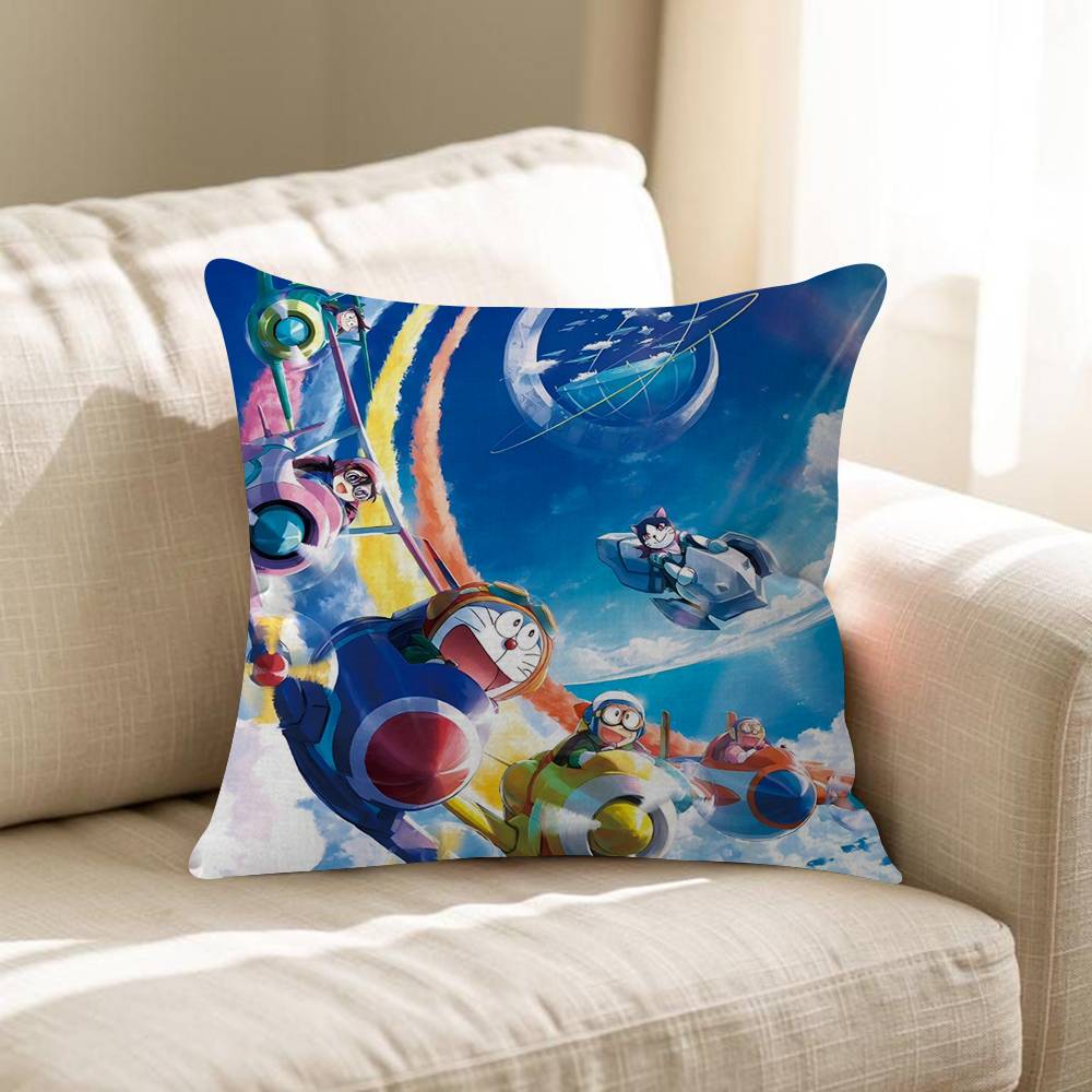 Anime FDoraemons Cartoon Pillow Anime Pillow Sofa Bed Head Pillow Cover Cushion Cover Fashion