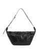 Nick&Nicole Crystal Panel Hobo Bag_Black
