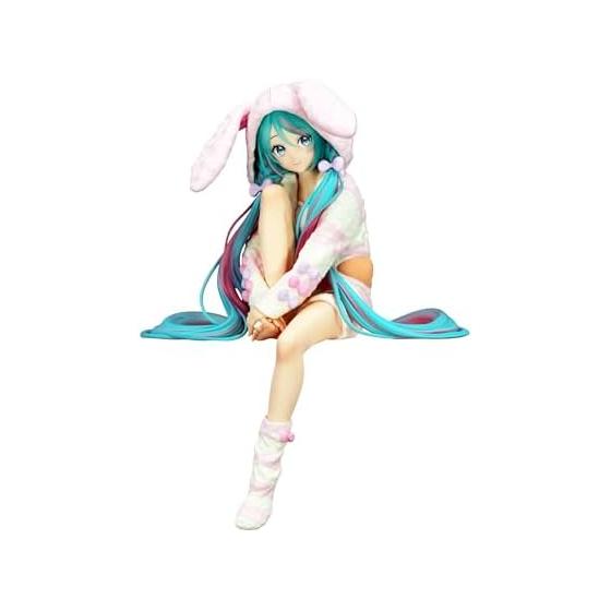 Hatsune Miku Series Noodle Stopper Figure Rabbit Ear Pajamas