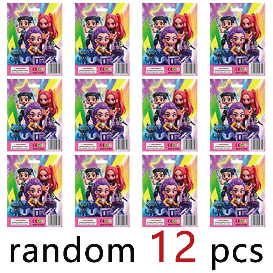 Kpop Dämonenjagd Blind Box Serie Figur Modell Spielzeug Cartoon Gaming Zubehör Schreibtischdekoration Halloween/Weihnachten für Kinder GeschenkK