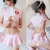 New Hot Erotic Sexy Cosplay Lingerie Nurse Costume Role-Playing Revealing Mesh uUniform Temptation Sexy Costume