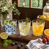 Transparent Clear Glass Cup Heat-resistant Water Glasses Drinkware Wine Cup  Office