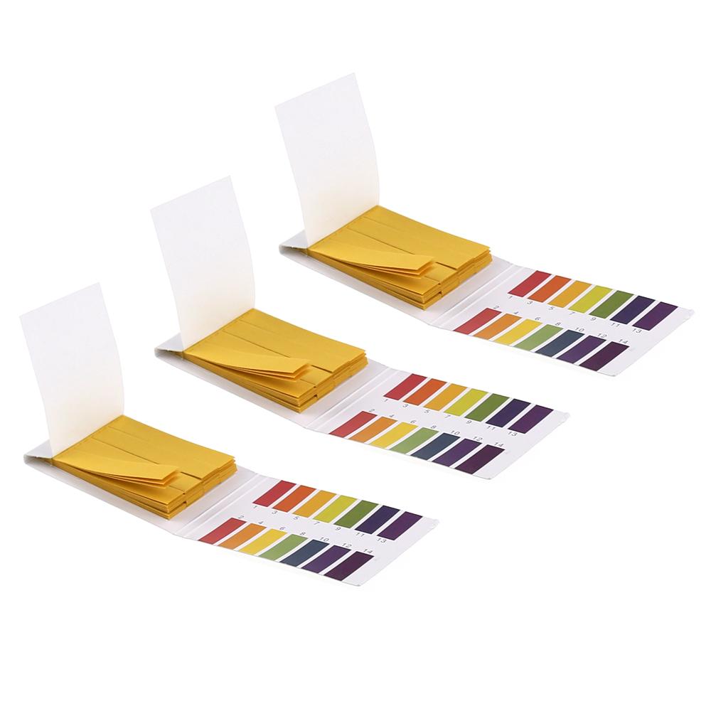 80 Strips/pack pH test strip Full PH Meter PH Controller 1-14st Indicator Litmus Paper Water Soilsting Kit Home Tool Measurement