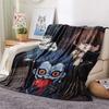 1PC Death Note Patterned Flannel Blanket Suitable For All Seasons For Home Decor Warmth And Comfort Gifts Holiday Present