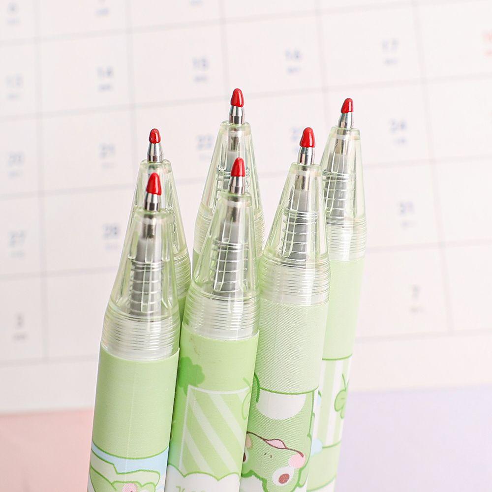 Gift Student Stationery Funny Writing Tool Sign Pen Black Ink Pens Neutral Pen Frog Manual Gel Pens