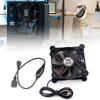 120mm USB Router Fan 12050 2000RPM Computer Router Cooling Fan for Receiver DVR Computer Cabinet