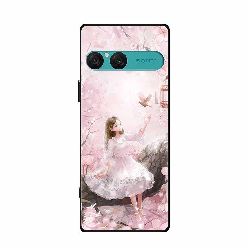 For Sony Xperia 10 VII Case Soft Silicone TPU Back Cover Protective Coque for Xperia10 VII 5G XQ-FE54 XQZ-CBFE Black Phone Cases