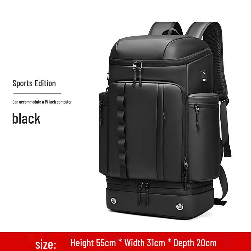 Li Shen Men s Multi-functional Travel Backpack