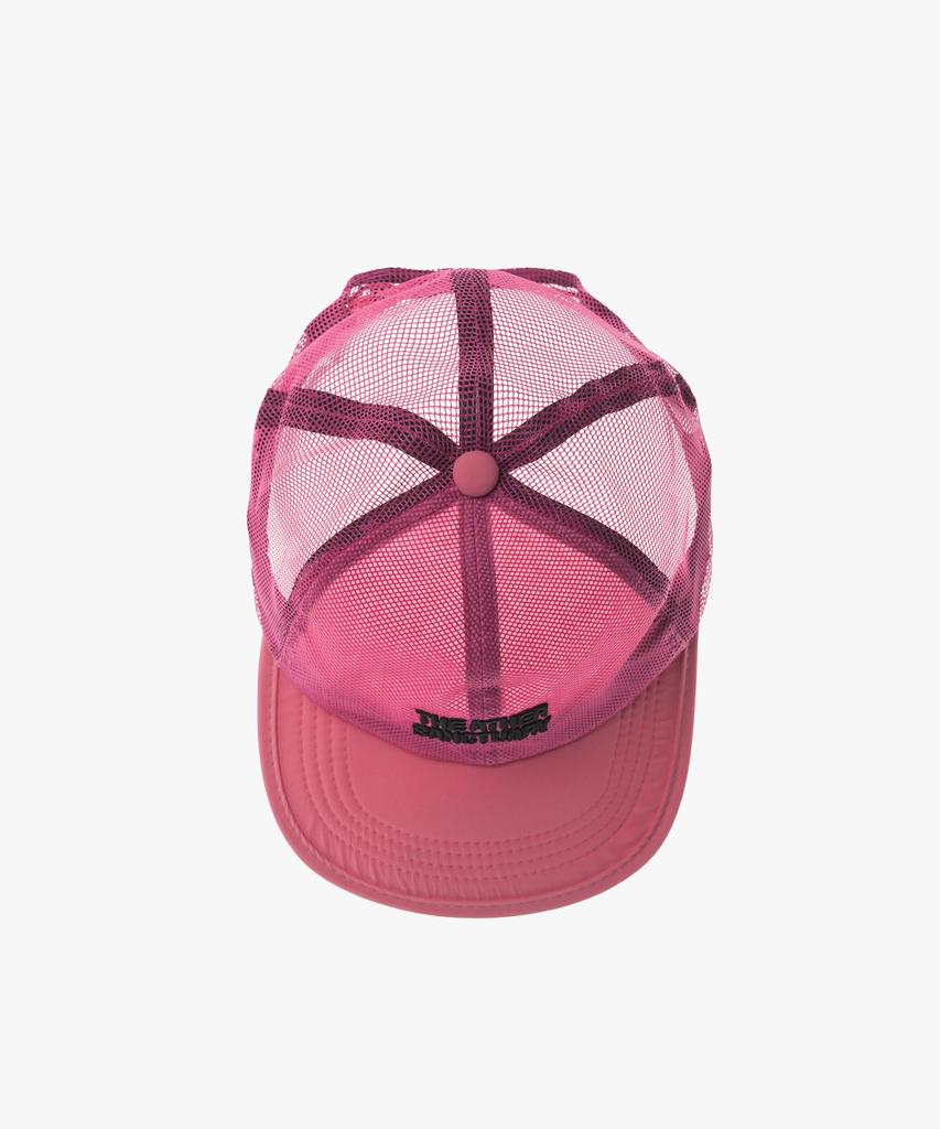 Diadeosaengchyueoli Origin Volume Logo Mesh Cap (Pink)