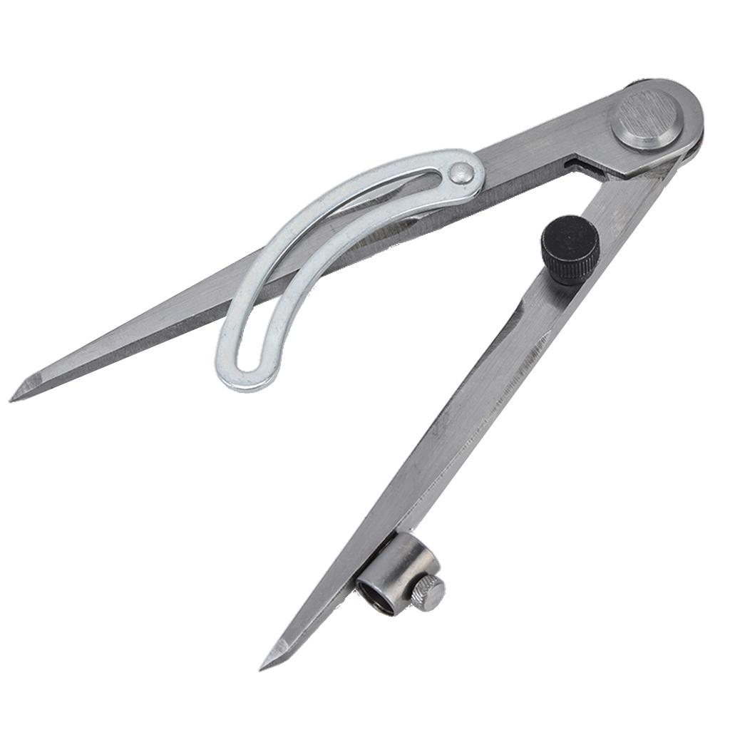Wing Divider Gauge Carbon Steel Angle Lockable Scribing Tool for Woodworking