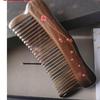 Tan Mujiang Jade Sandalwood Hair Comb