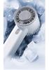 Top-Selling Portable Rechargeable Ice Pack Handheld Fan with Display Screen for Outdoor Summer Travel Cooling