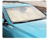 Black Gold Titanium Car Sunshade - Front Windshield Heat Insulation Sun Protection