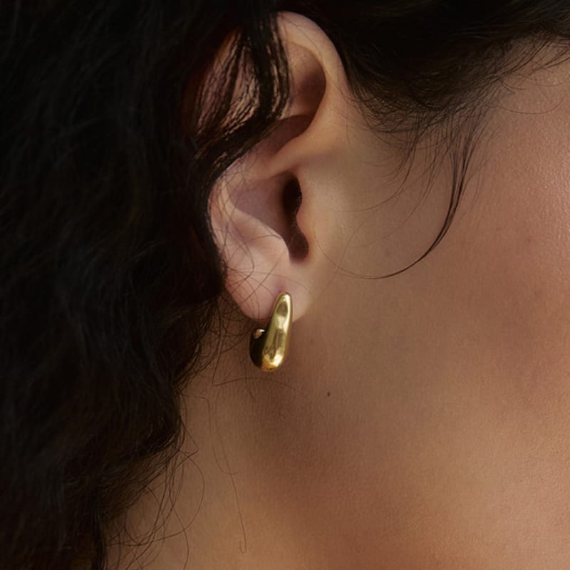 

mimesi Bold Curve Earring (2color) Silver