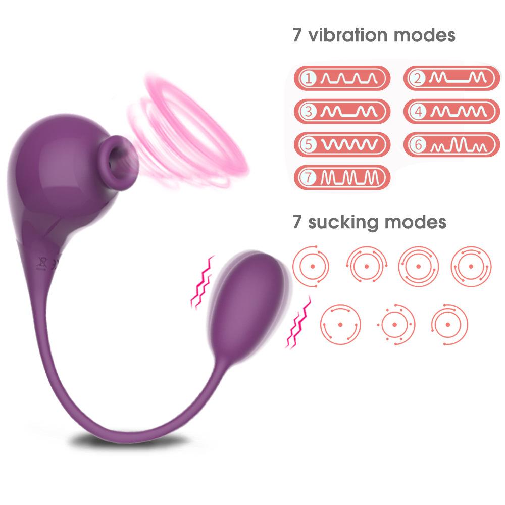Sucking Vibrator Female Masturbator Nipple Sucker Sex Toys for Women G Spot Massager Silicone Vibrators Sextoys Adult Product