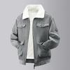 Corduroy Jacket Men's Cotton Jacket Men's Plus Velvet Thickened Lamb Velvet Winter Jacket New Style