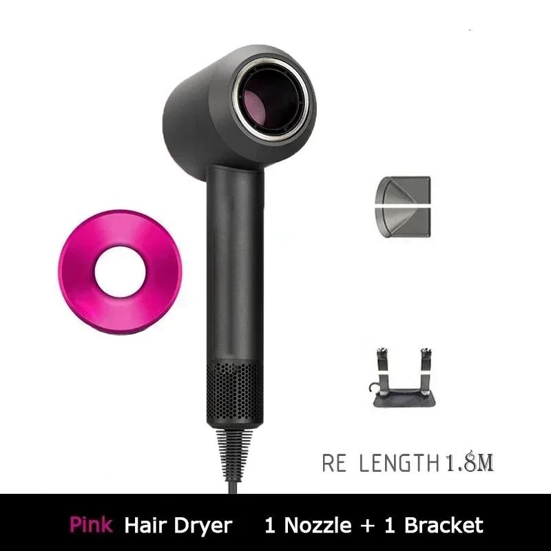 1.8m Professinal Leafless Hair Dryer Negative Lon Hair Care Quick Dry Home Powerful Hairdryer Constant Anion Blow Dryer