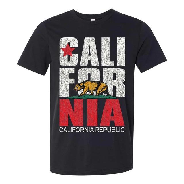 Camiseta Con Estampado Retro Vintage De California Republic M