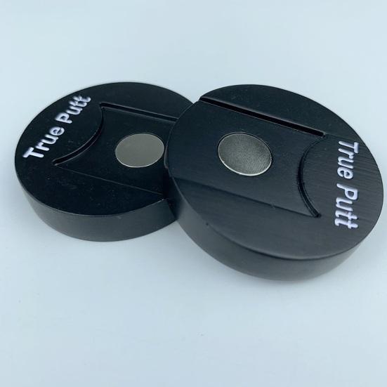 Golf Green Reader with Iron Box Magnetic Ball Marker High Precision Level Aid Bubble Tool Golf Putting Training Accessories