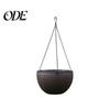 Hanging Pot Flower Basket Imitation Honeycomb Self Water Absorption Plant Hanger Waterproof Outdoor Resin for Garden