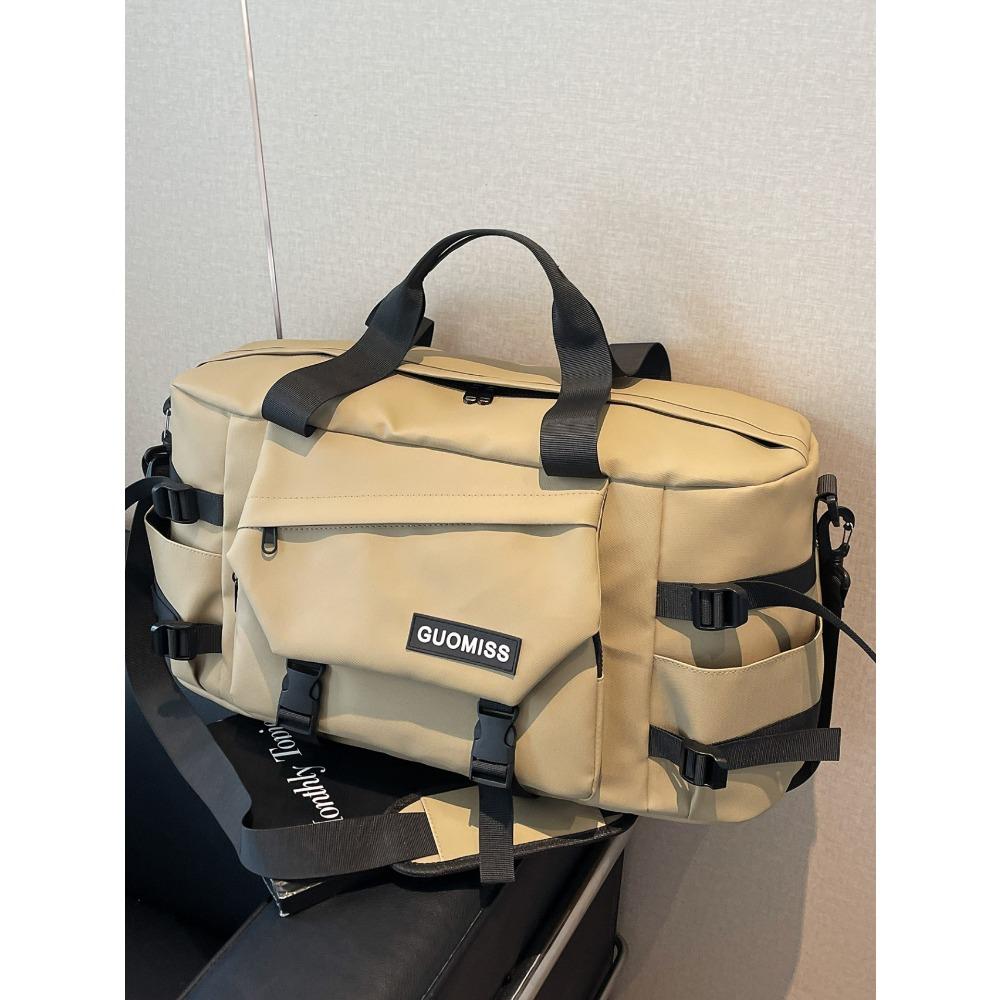 Travel Bag Large Capacity Satchel Bag Women's Dry and Wet Separation Fitness Bag Men's Fashion Sports Training Bag Lightweight Luggage Bag